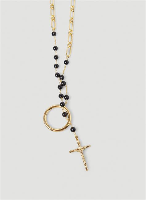 dolce gabbana rosary|dolce and gabbana rosary necklace.